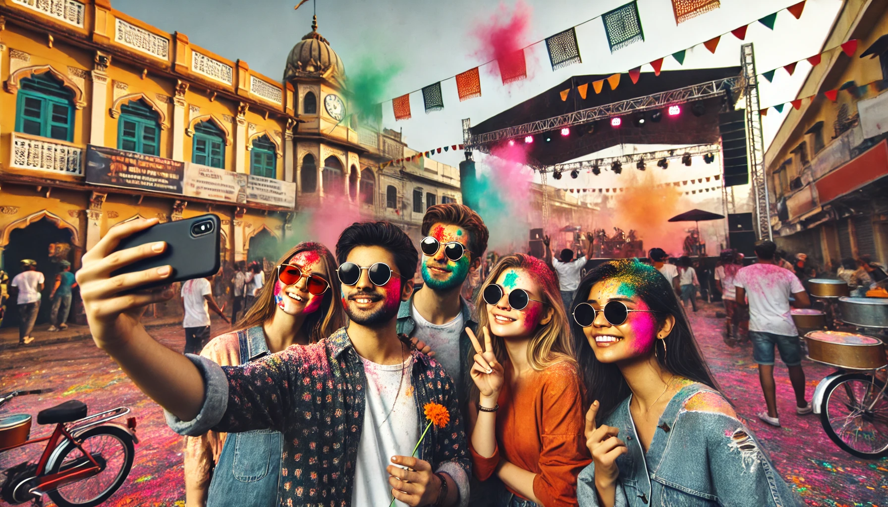 インド　ホーリー祭り　ホーリー　holi 2025