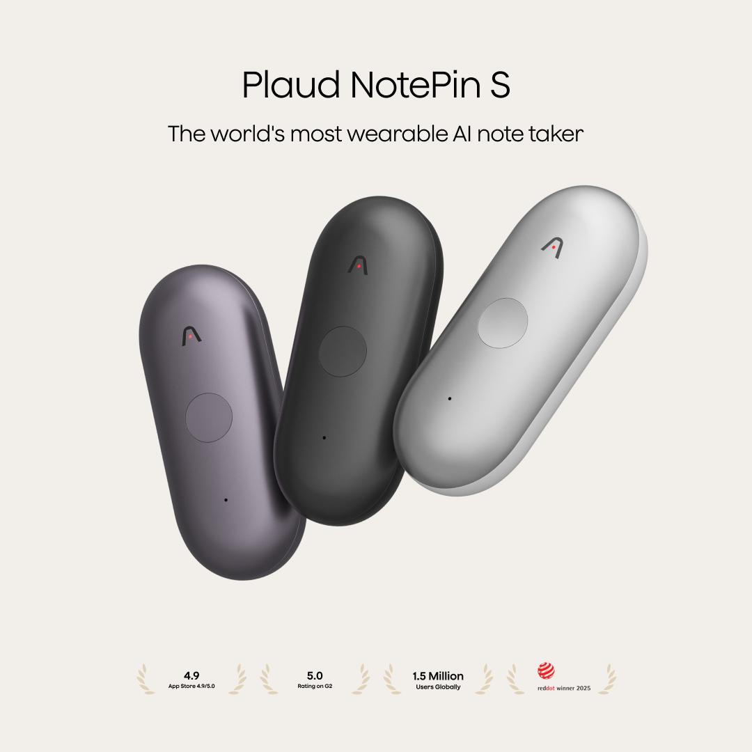 Plaud Plaud NotePin S 議事録　録音　AI