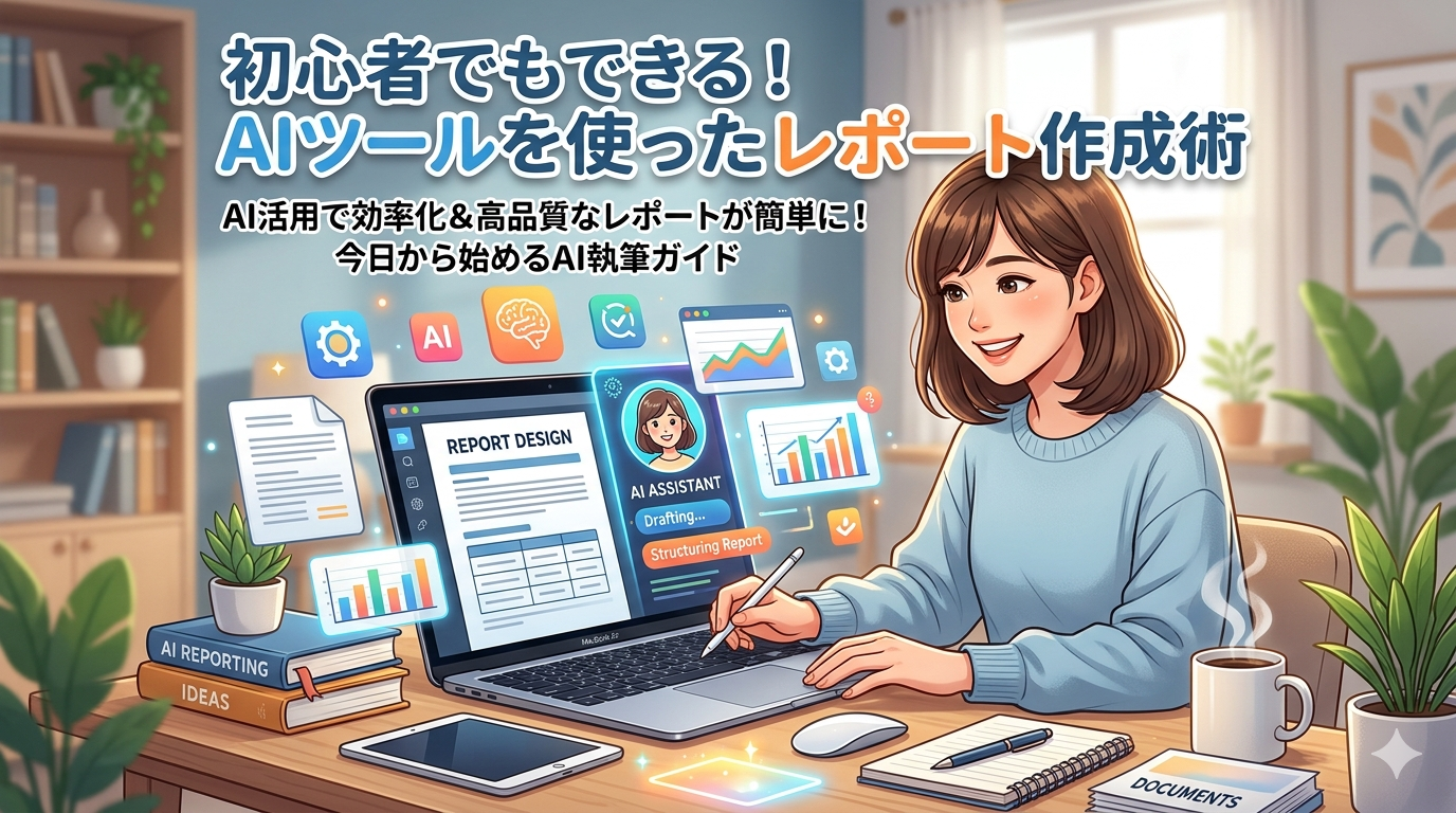 AI レポート作成