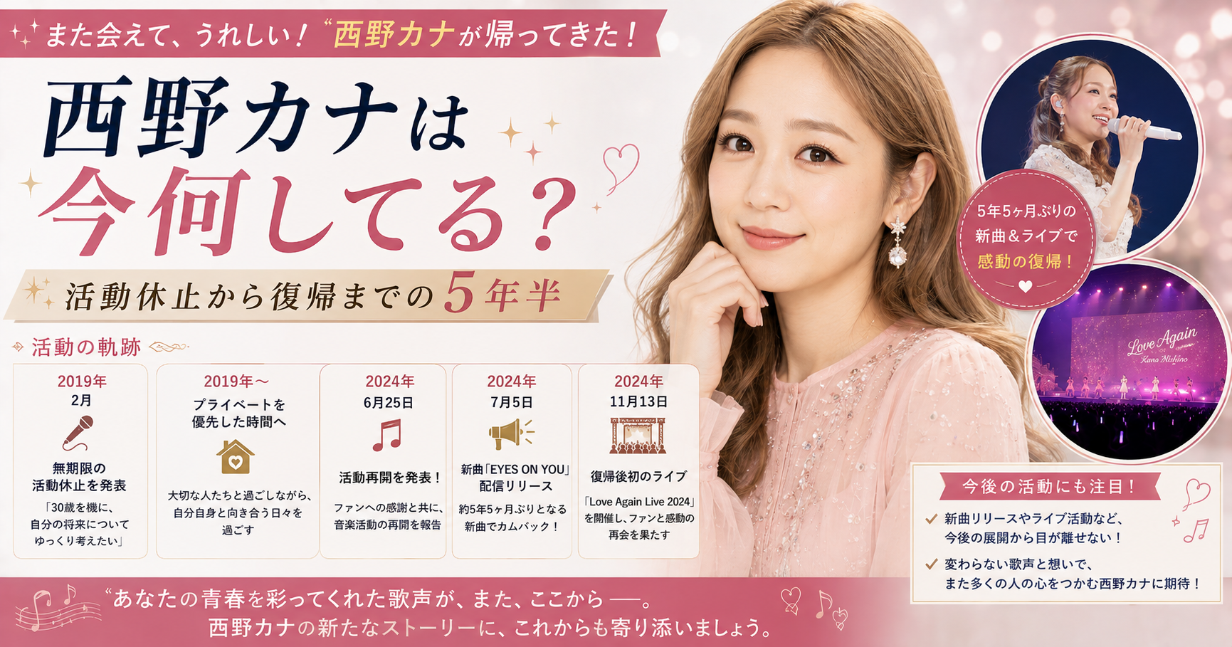 西野カナの現在は何してる