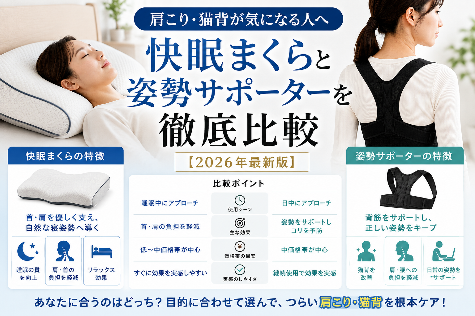 姿勢矯正　枕　姿勢サポート　おすすめ　最新